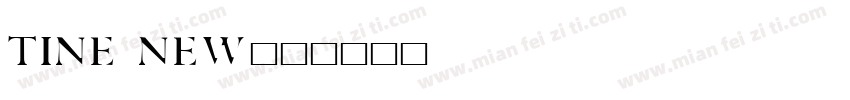 tine new字体转换